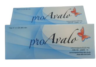 PRO AVALO Levonorgestrel 0.03mg Aseanpharma (Lốc/5h/28v)