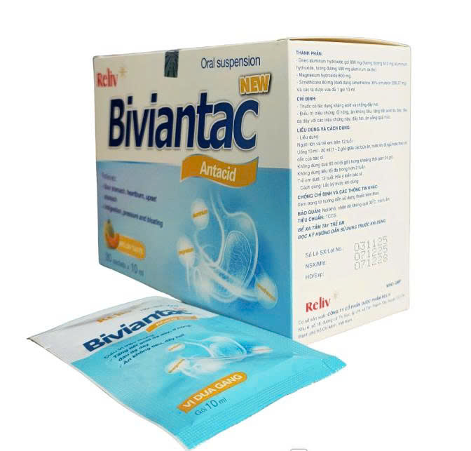 BIVIANTAC mới vị dưa gang reliv (H/30g/10ml)