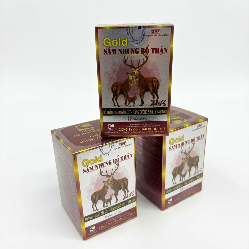 GOLD SÂM NHUNG BỔ THẬN Tw3 cetecoUS  (c/30v)