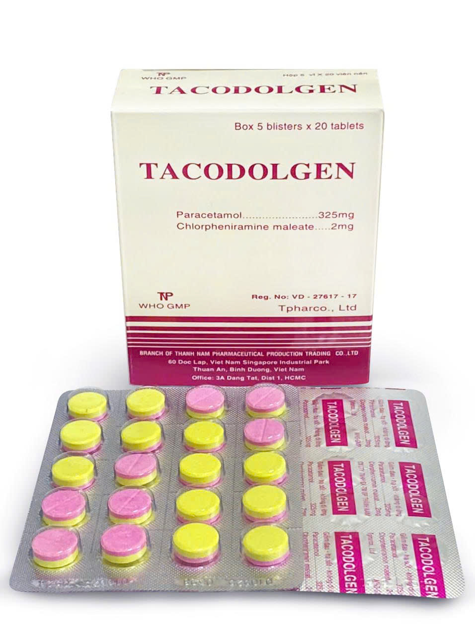 TACODOLGEN 2 Lớp Thành Nam(Nén Vàng hồng , H/100v)