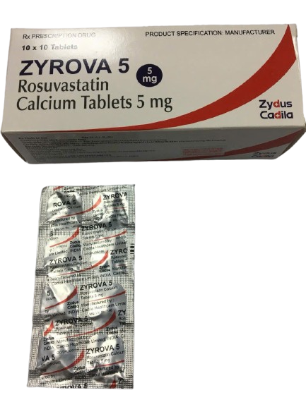 ZYROVA 5 zydus cadila (h/100v)