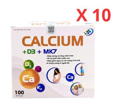 Combo 10 CALCIUM D3 MK7