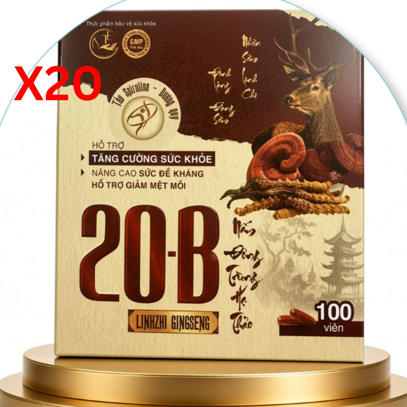 Combo 20 Thực Phẩm Bảo Vệ Sức Khỏe 20B