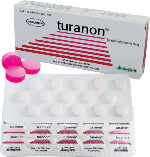 TURANON eprazinon 50mg hồng vacopharm (h/30v)