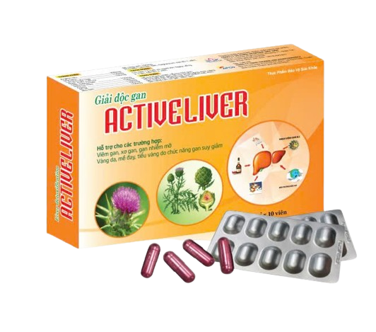ACTIVE LIVER – Giải độc gan Vicophar (H30 viên )