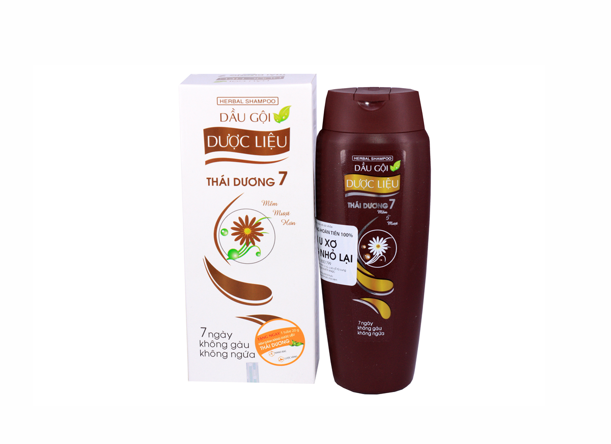 Dầu gội dược liệu thái dương 7 nâu (c/200ml)
