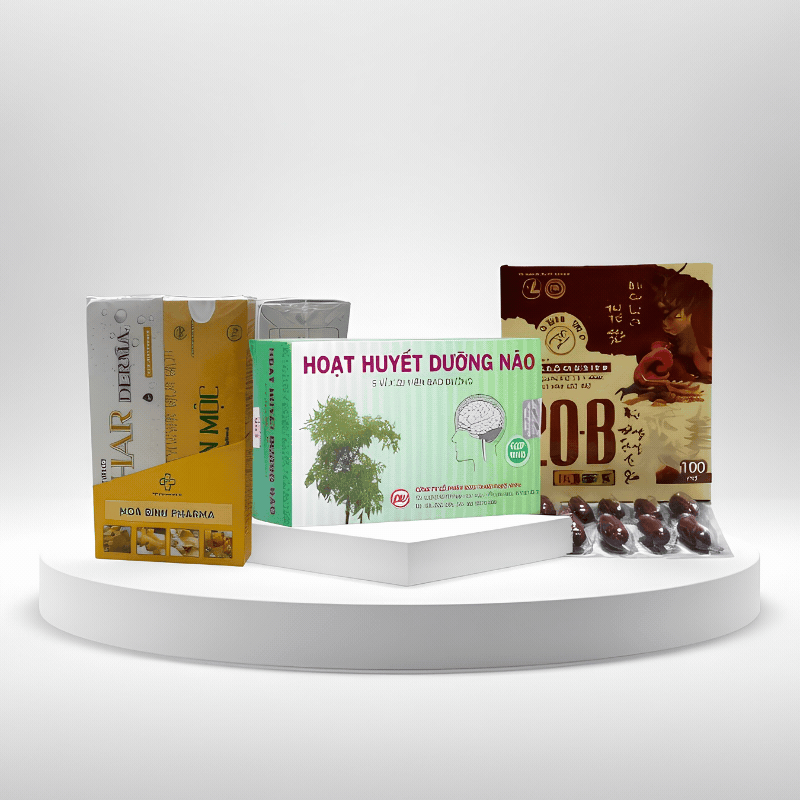 Combo 6 KEM THUẦN MỘC + 10 Thực Phẩm Bảo 20B + 7 Hoạt huyết dưỡng
