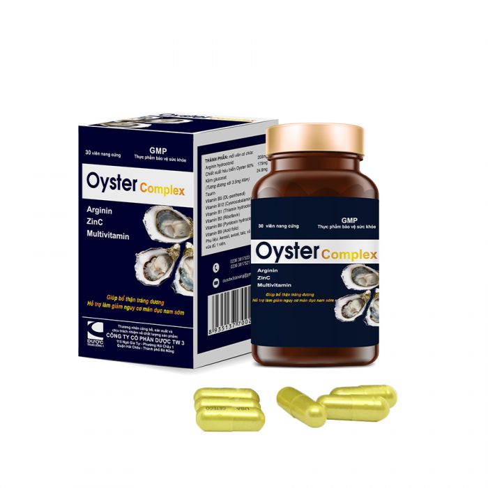 OYSTER COMPLEX Tw3 cetecoUS (Lọ/30V)