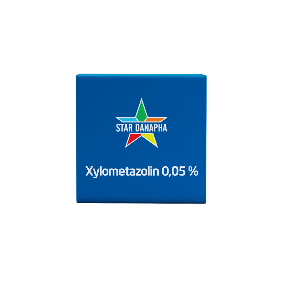 NHỎ MŨI XYLOMETAZOLIN 0.05% danapha (lốc/6c/10ml)