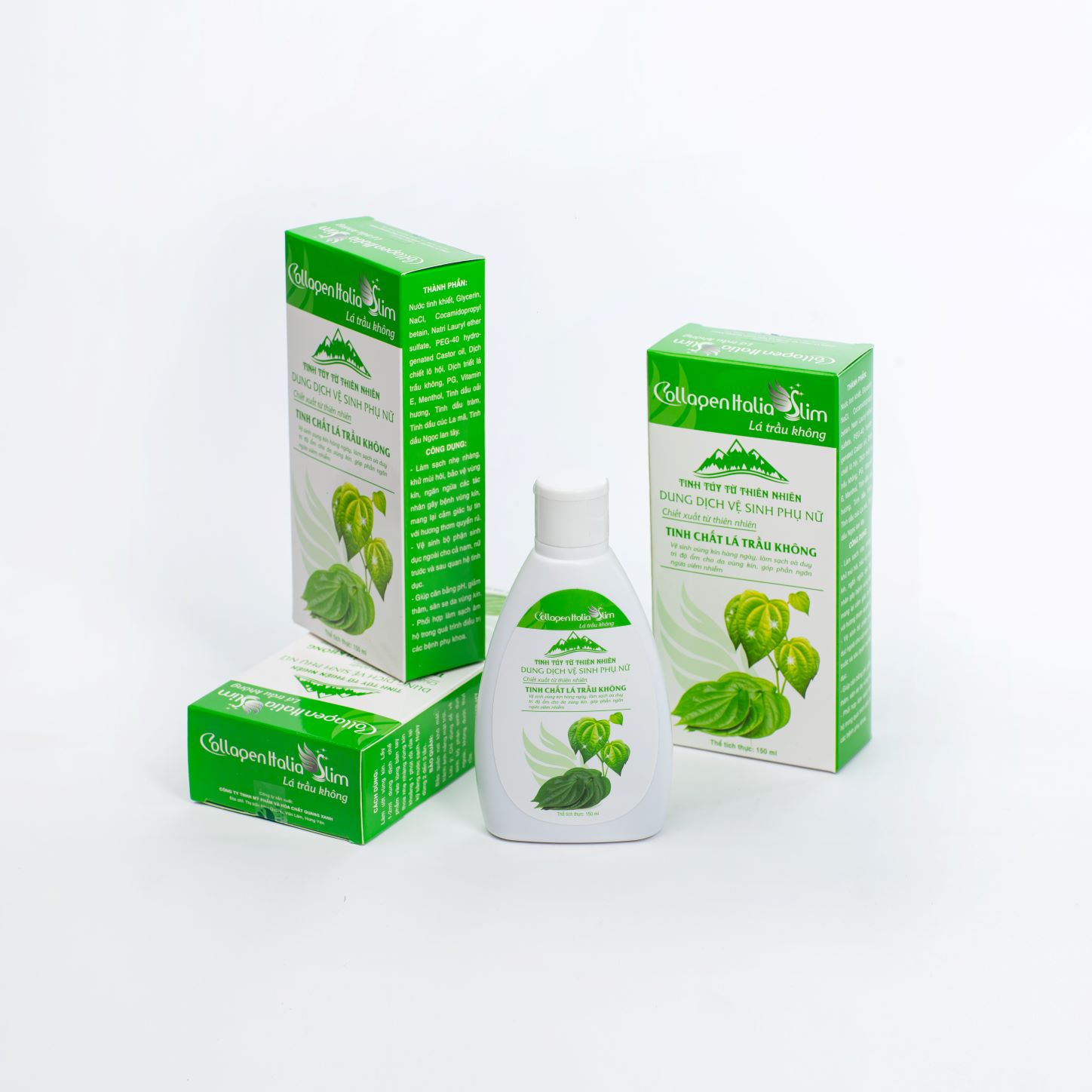 Dung Dịch Vệ sinh Phụ Nữ TINH CHẤT TRẦU KHÔNG Quablu (C/150ml)