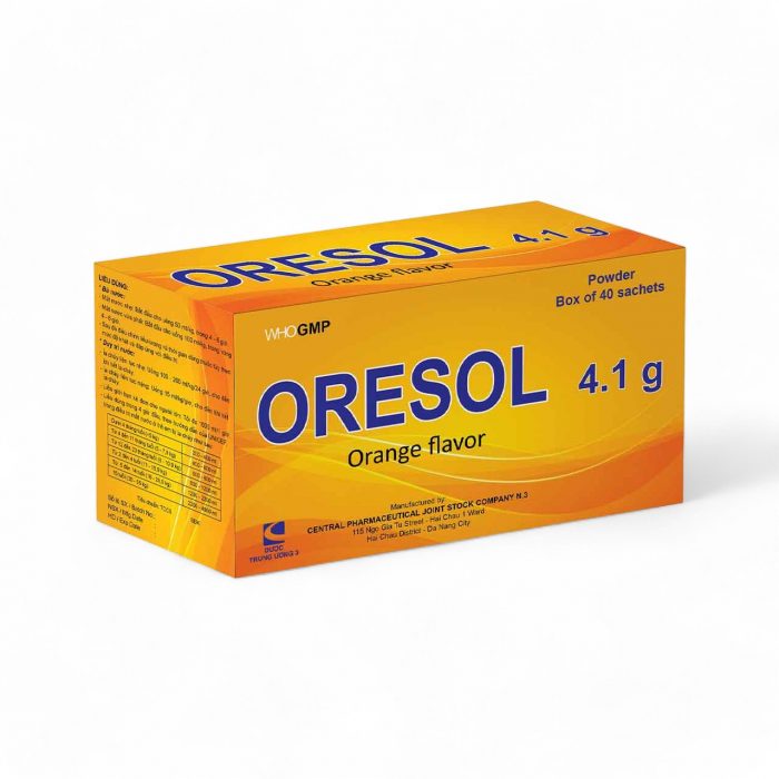 ORESOL 4,1G hương cam Tw3 cetecoUS (h/40 gói)