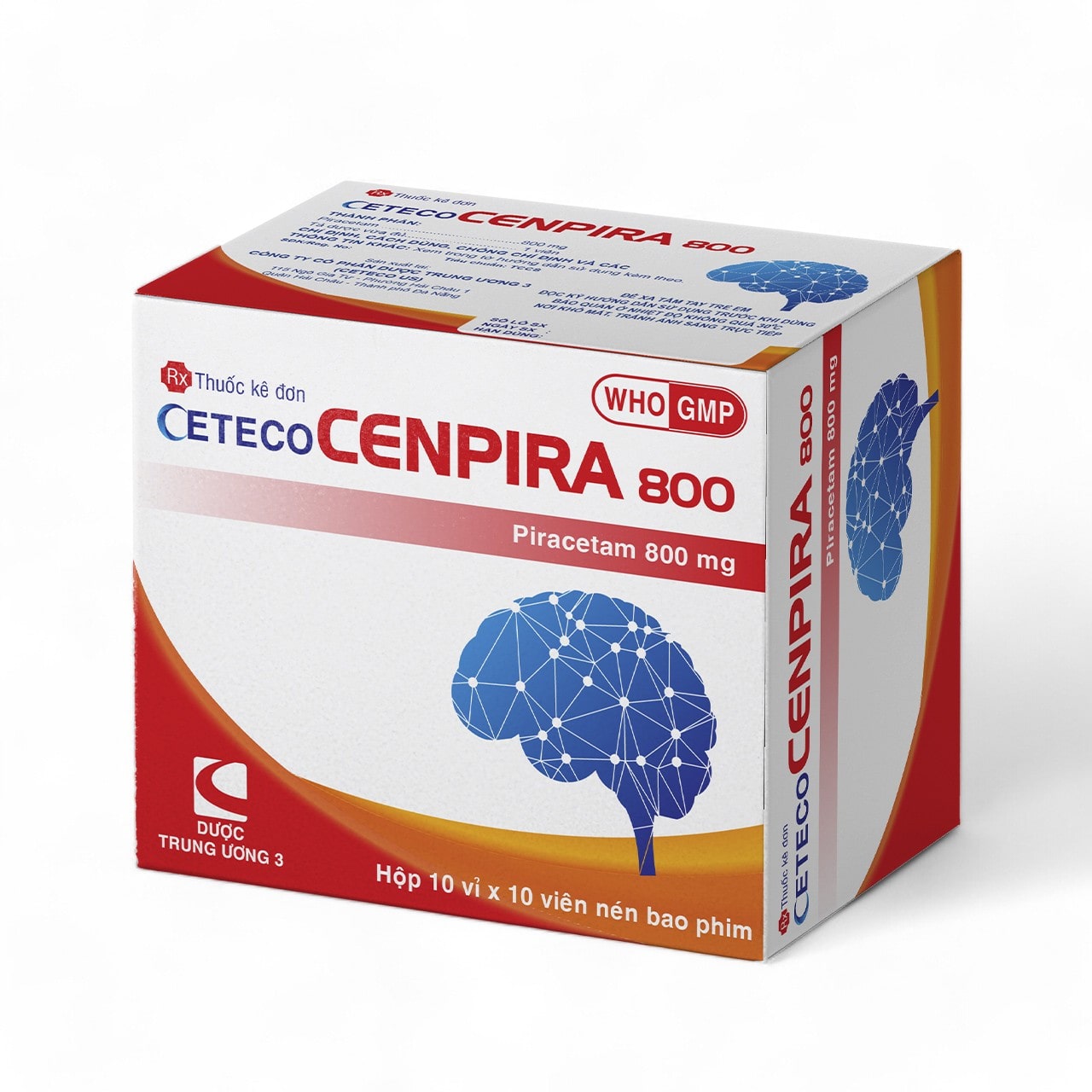 CETECO CENPIRA 800 Piracetam 800 Tw3 cetecoUS (h100v)