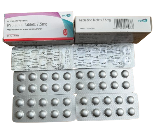 IVABRADINE TABLETS 7.5mg  zydus cadila (h/30v)