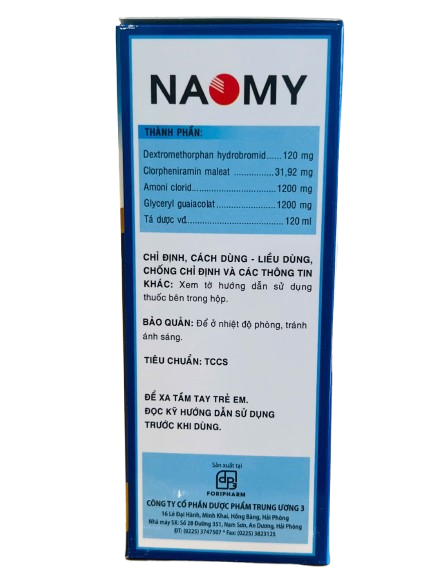 Siro ho naomy tw3 (chai/60ml)