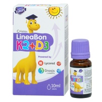 LINEABON VITAMIN D3 K2 Drops Ergo pharma (C/10ml)