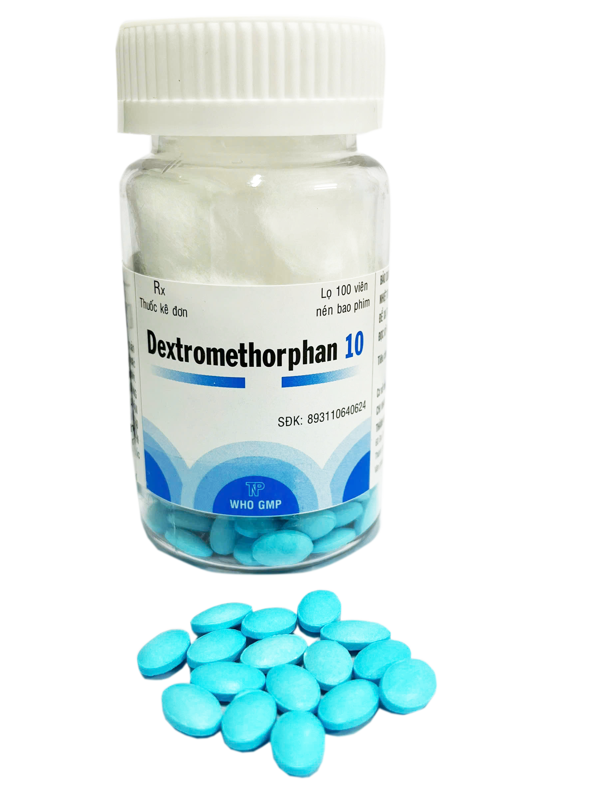 DEXTROMETHORPHAN 10 Thành Nam (Nén, C/100v)