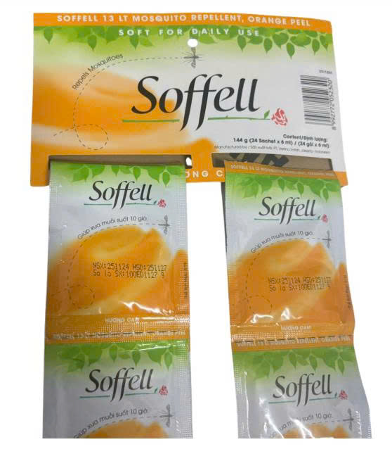 SOFFELL XUA MUỖI hương hoa (dây/12g) (Copy)