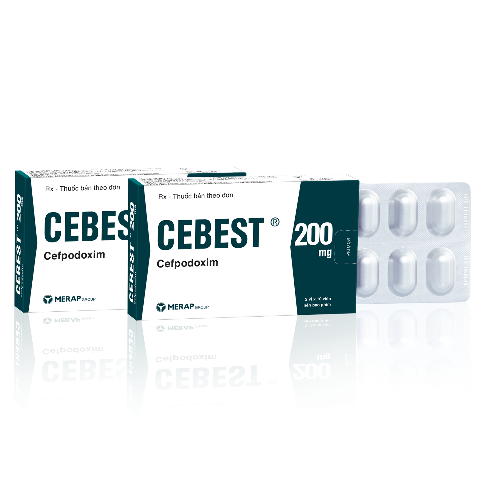 CEBEST CEFPODOXIM 200mg merap (h/20v)