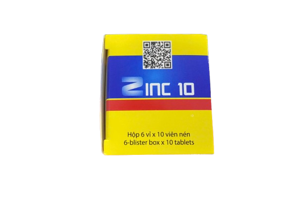 ZINC 10 ZINC gluconat 70mg Agimexpharm (H/60V)