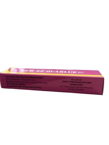 KEM NẺ QUABLUE Quang Xanh Lốc/10T/10gr)