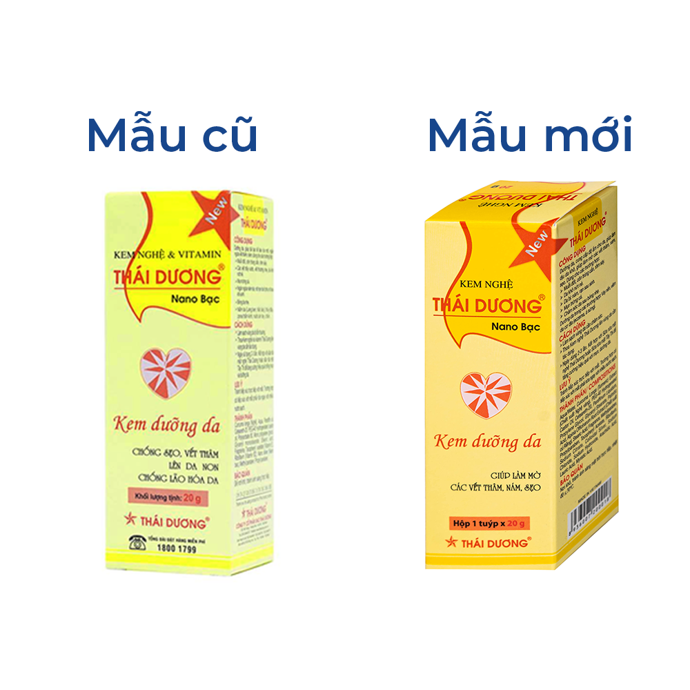 Kem nghệ & vitamin thái dương (tuýp/20gr)