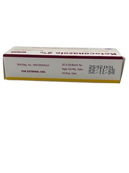 Ketoconazole 2% mekophar (lốc/10t/5gr)