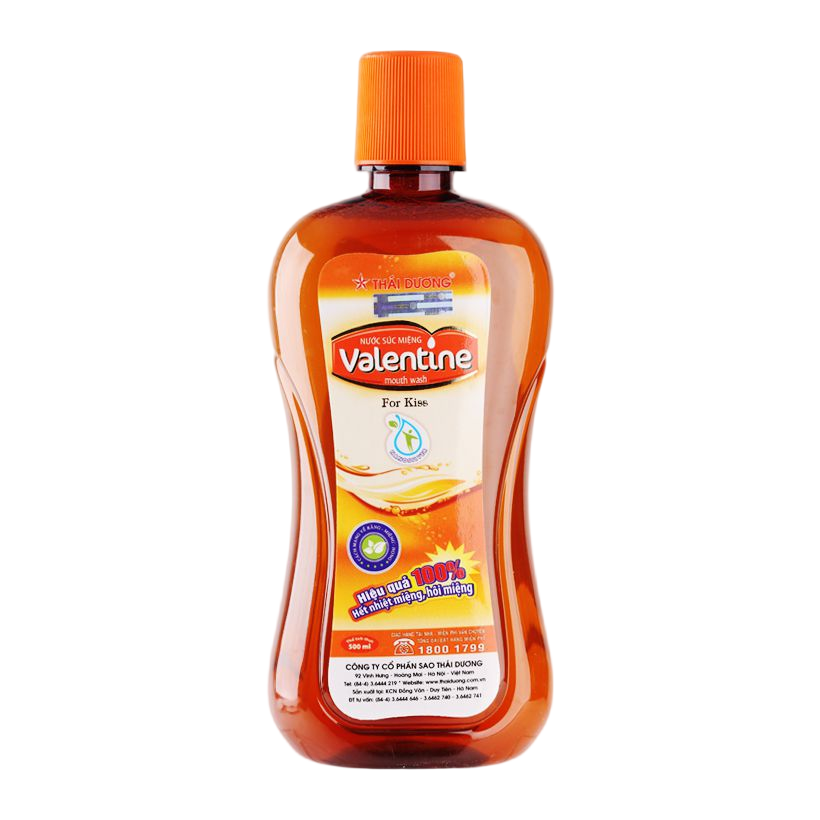 Nước súc miệng valentine thái dương (c/500ml)