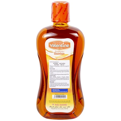 Nước súc miệng valentine thái dương (c/500ml)