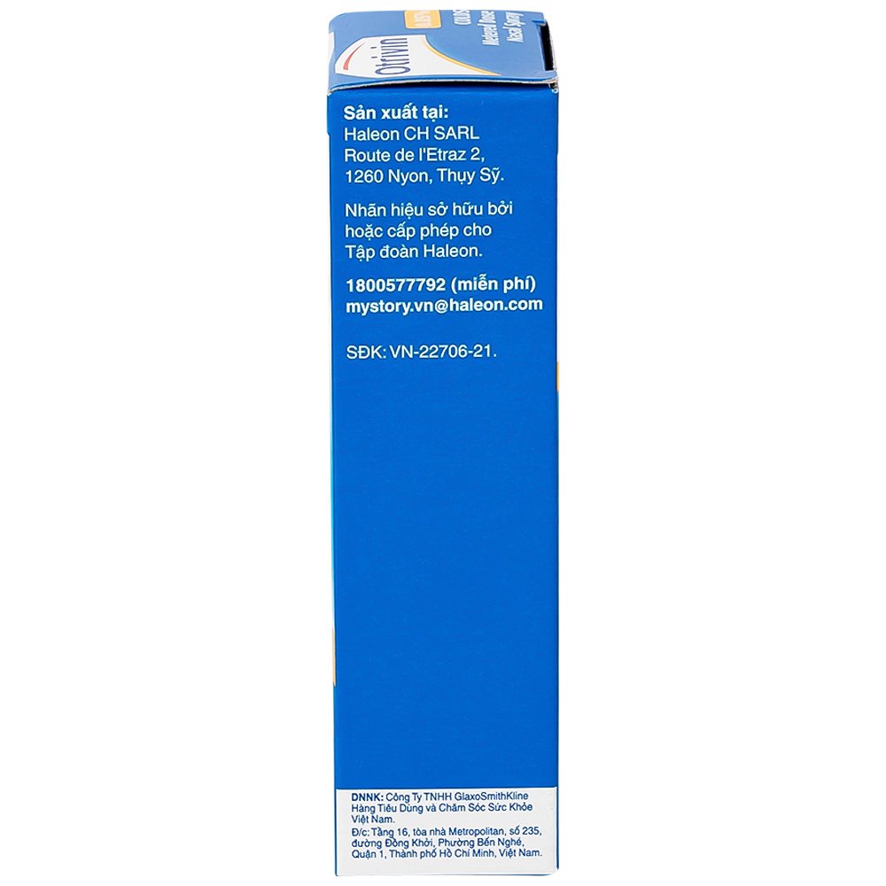 Otrivin 0.05% nasal spray (chai/10ml)