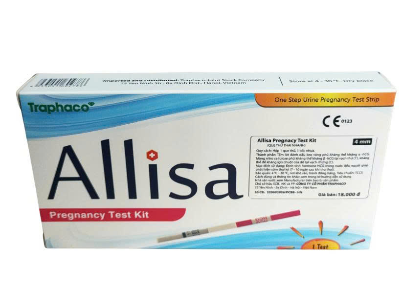 QUE THỬ THAI ALLISA qingdao hightop biotech (h/1que)