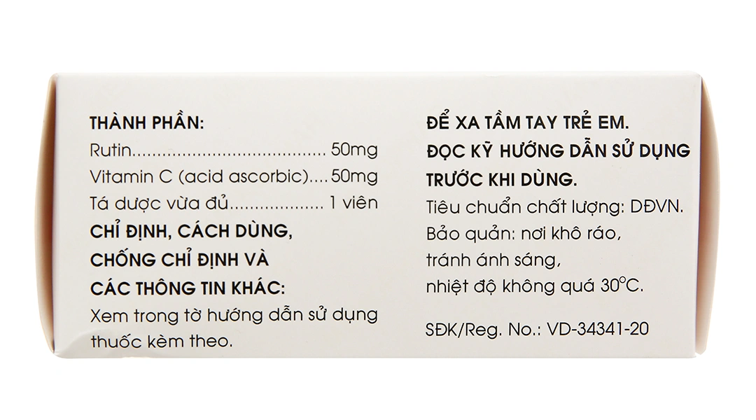 Rutin Vitamin C Mekophar (h/100v)