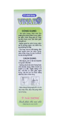 Vệ sinh họng Vinaho Sao Thái Dương (c/20ml)